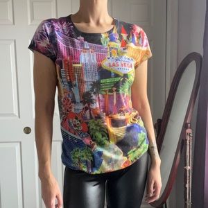 Las Vegas Graphic Tee Size L